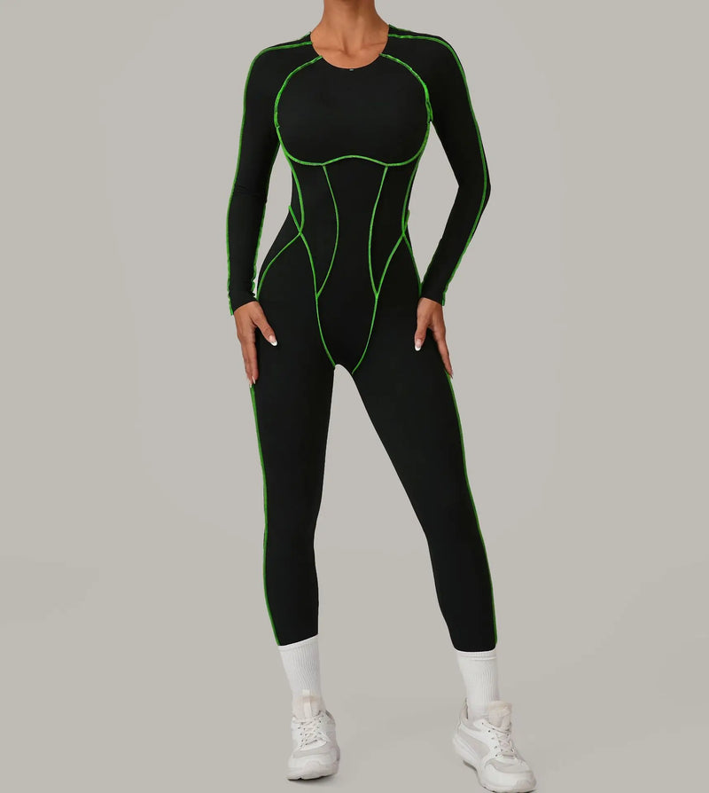 Contour Long Sleeve Jumpsuit