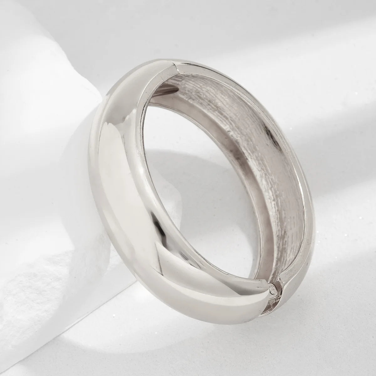 Bold Chunky Sculpted Cuff & Ring Set – Gold & Silver Finish