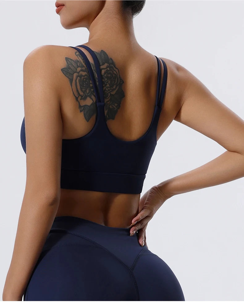 Cross-Strap Sports Bra