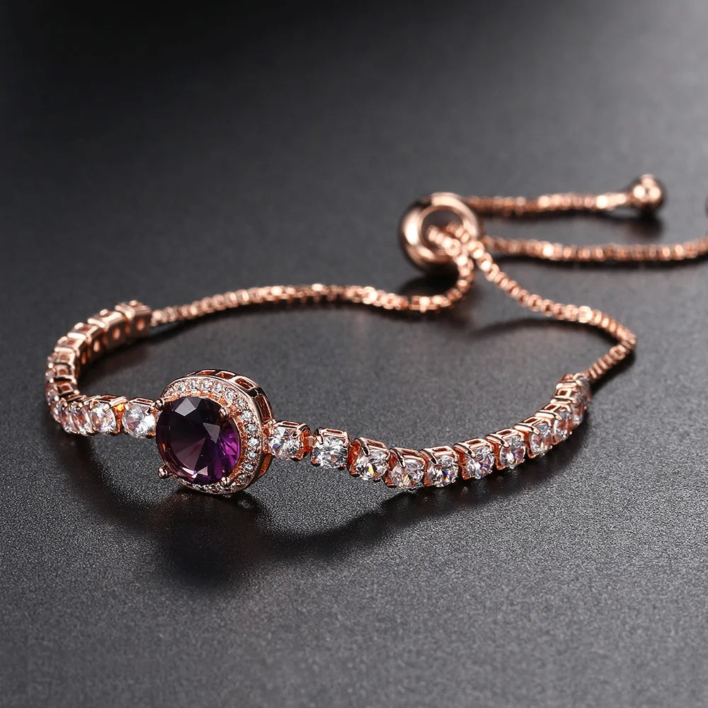 Elegant Crystal Tennis Bracelet