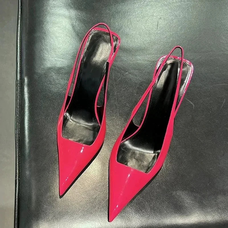 Sleek Slingback Stiletto Heels