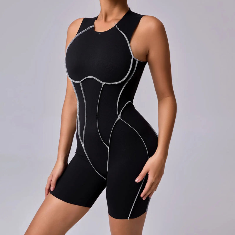 Sculpt Fit Sleeveless Romper