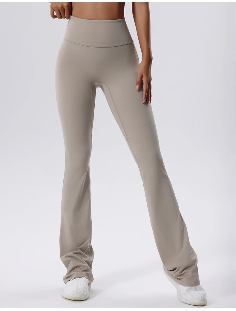 High-Waist Flare Leggings