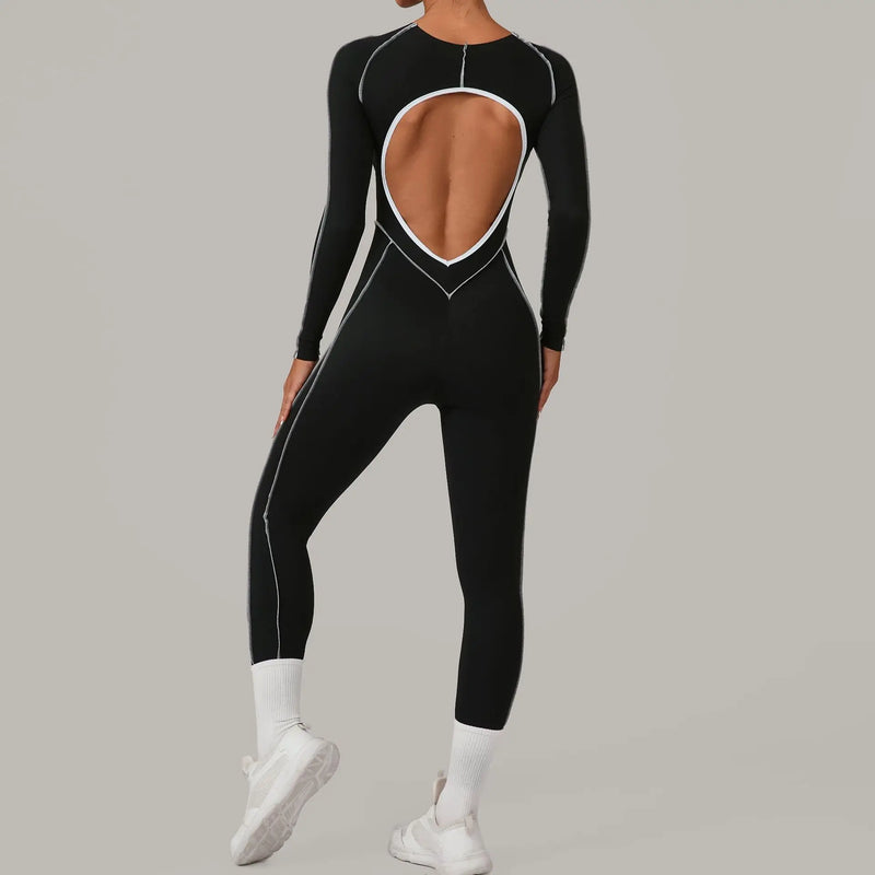 Contour Long Sleeve Jumpsuit