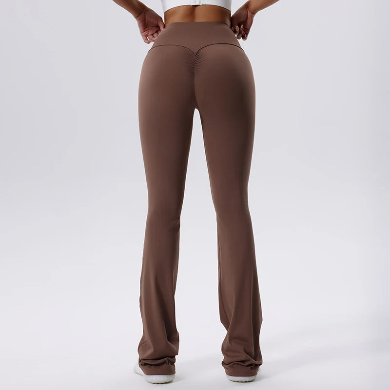 High-Waist Flare Leggings