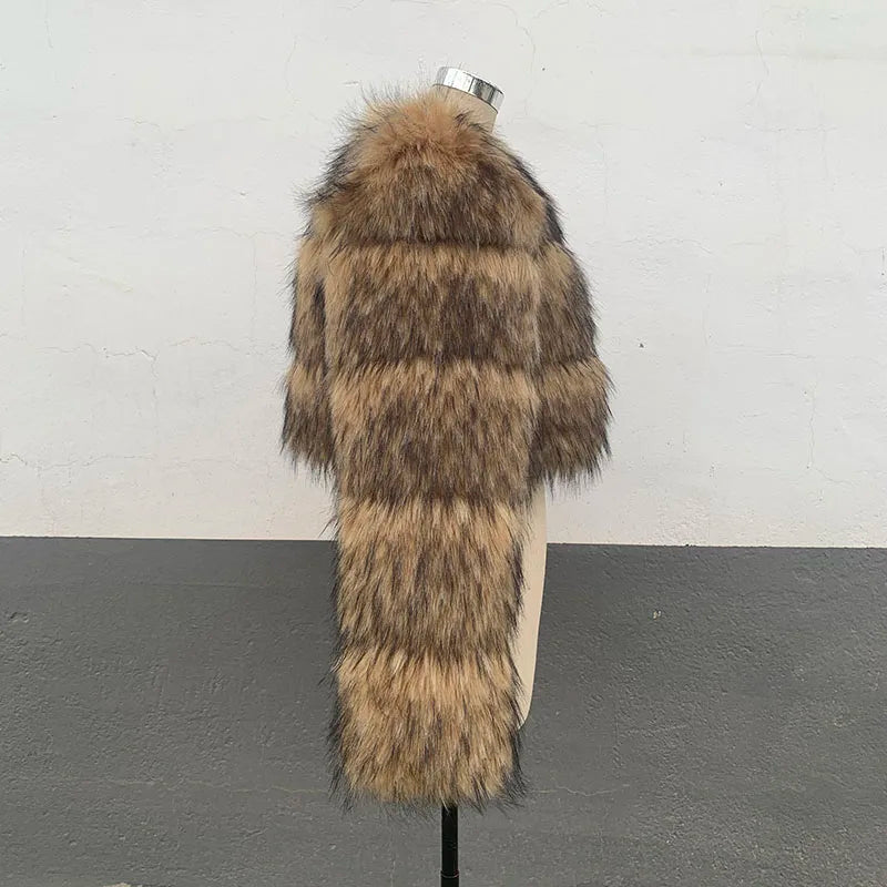 Luxe Crop Fur Jacket