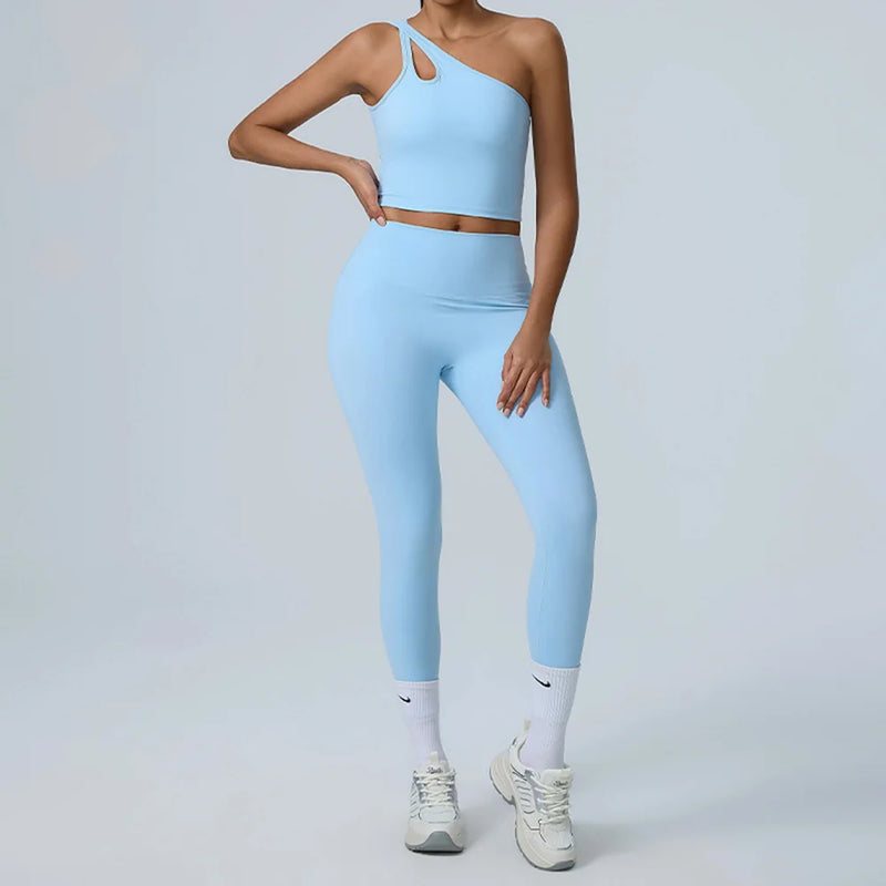 One-Shoulder Activewear Set