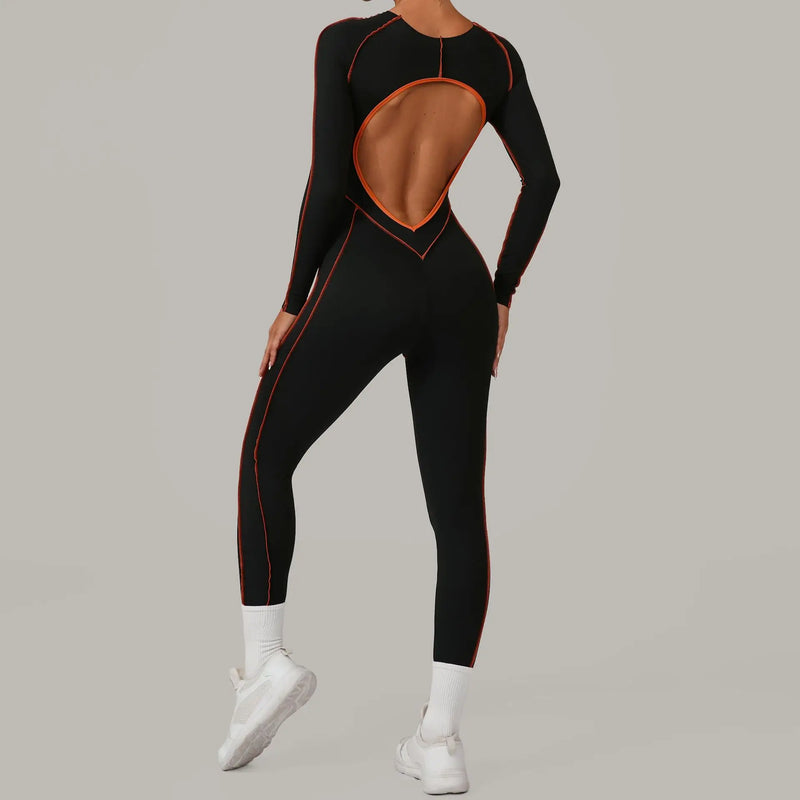 Contour Long Sleeve Jumpsuit