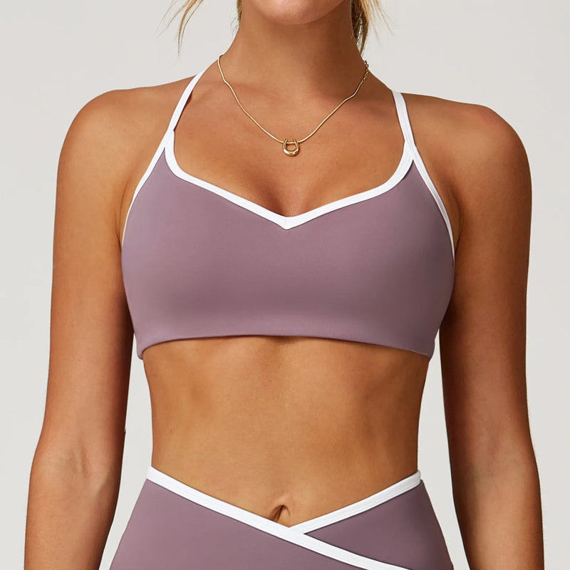 Vital V-Neck Sports Bra