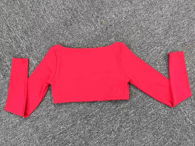 Seamless Long Sleeve Workout Set