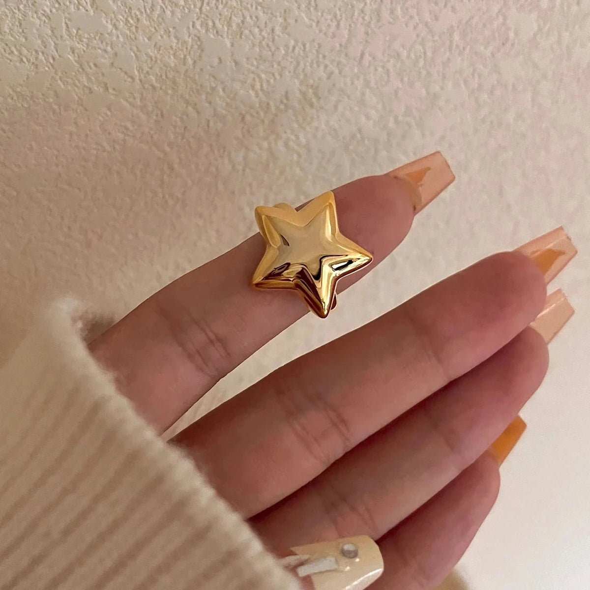 Iconic Motif Statement Ring Set