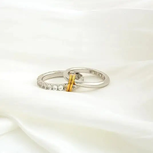 Radiant Harmony Gold Ring
