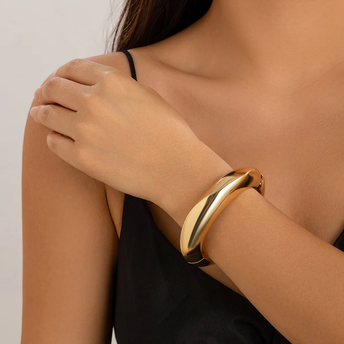 Bold Sculptural Bracelet & Ring Set