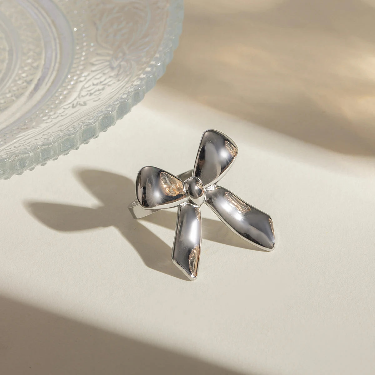 Iconic Motif Statement Ring Set