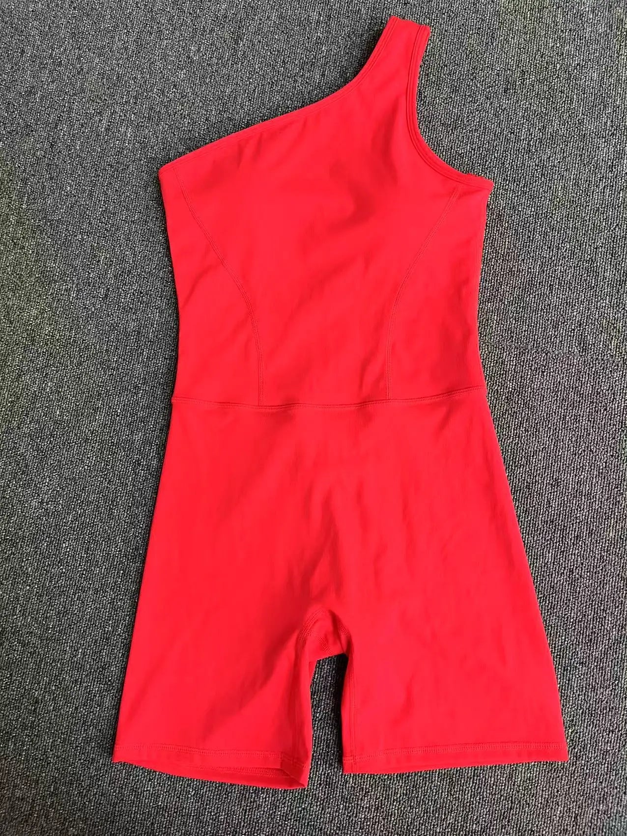 One-Shoulder Active Romper