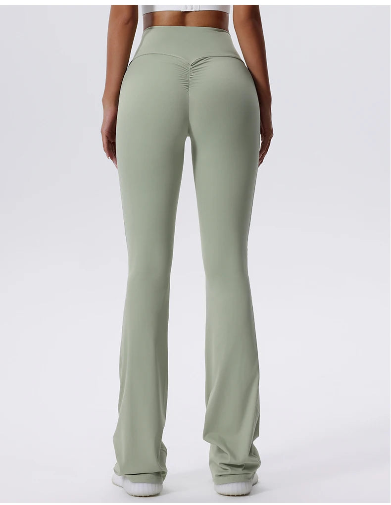 High-Waist Flare Leggings