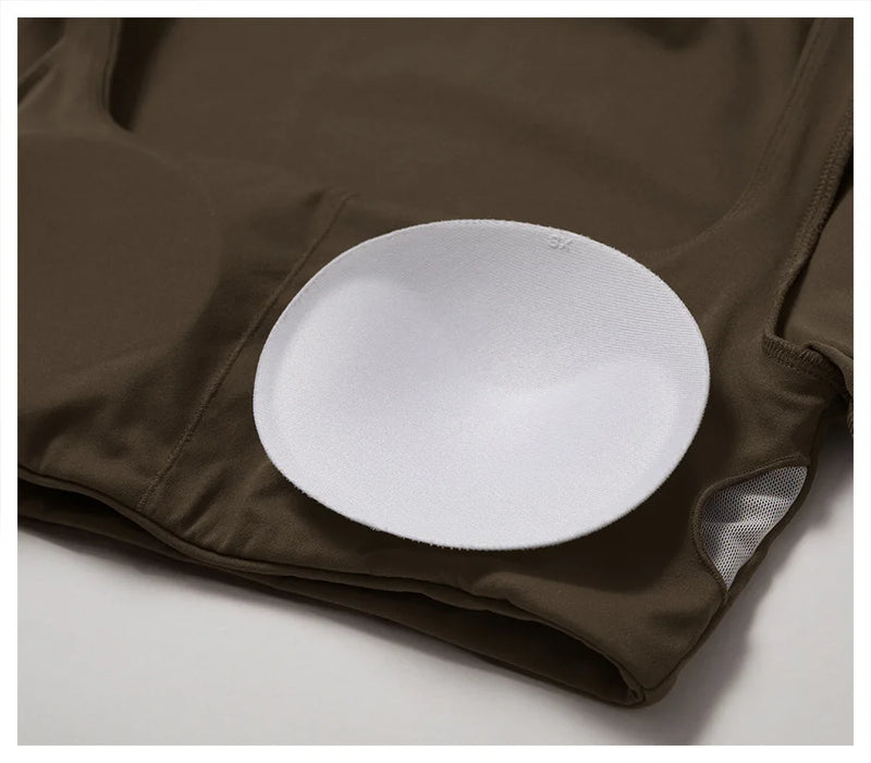 Long Sleeve Crop Top – Square Neck Activewear Top