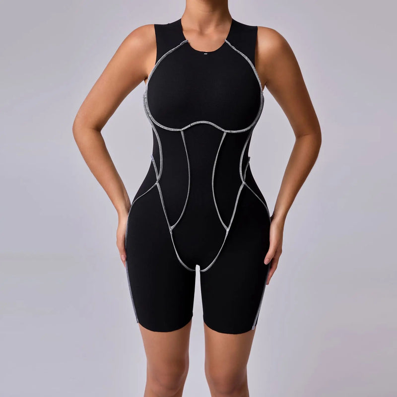 Sculpt Fit Sleeveless Romper