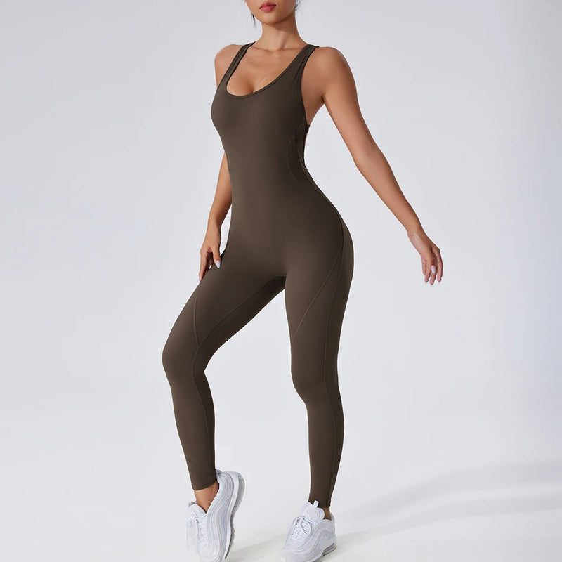 Sleek Contour Jumpsuit