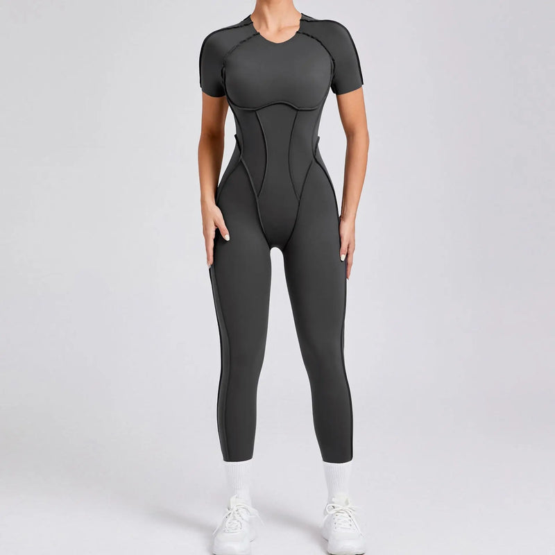 Seamless Sculpt Short Sleeve Jumpsuit