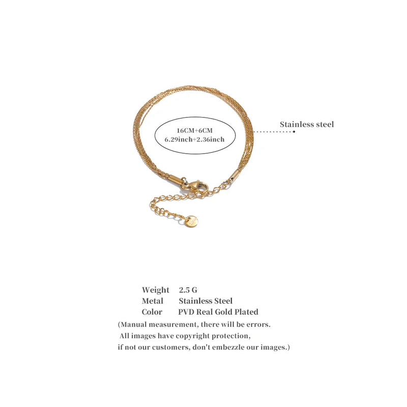 Mink Layered Bracelet