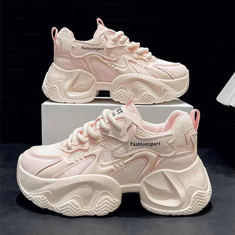 Chunky Wave Sole Sneakers
