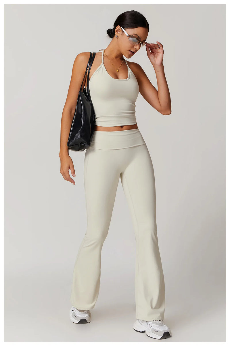 Halter Neck Active Crop Top