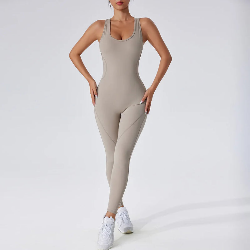 Sleek Contour Jumpsuit