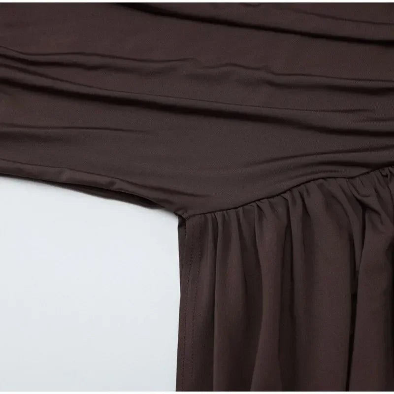 Nightfall Edge Draped Gown