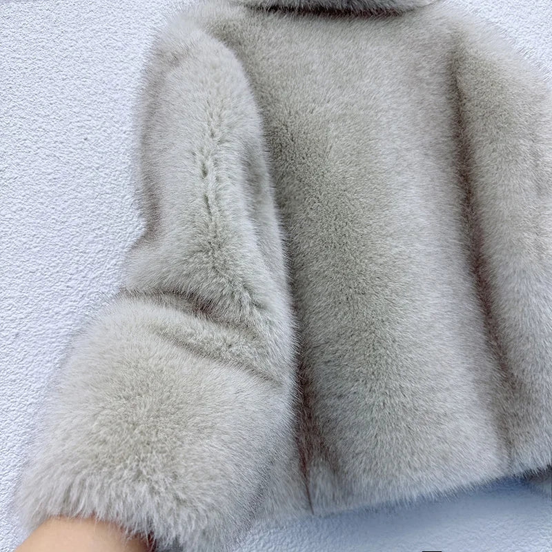 Luxe Harmony Fur Coat