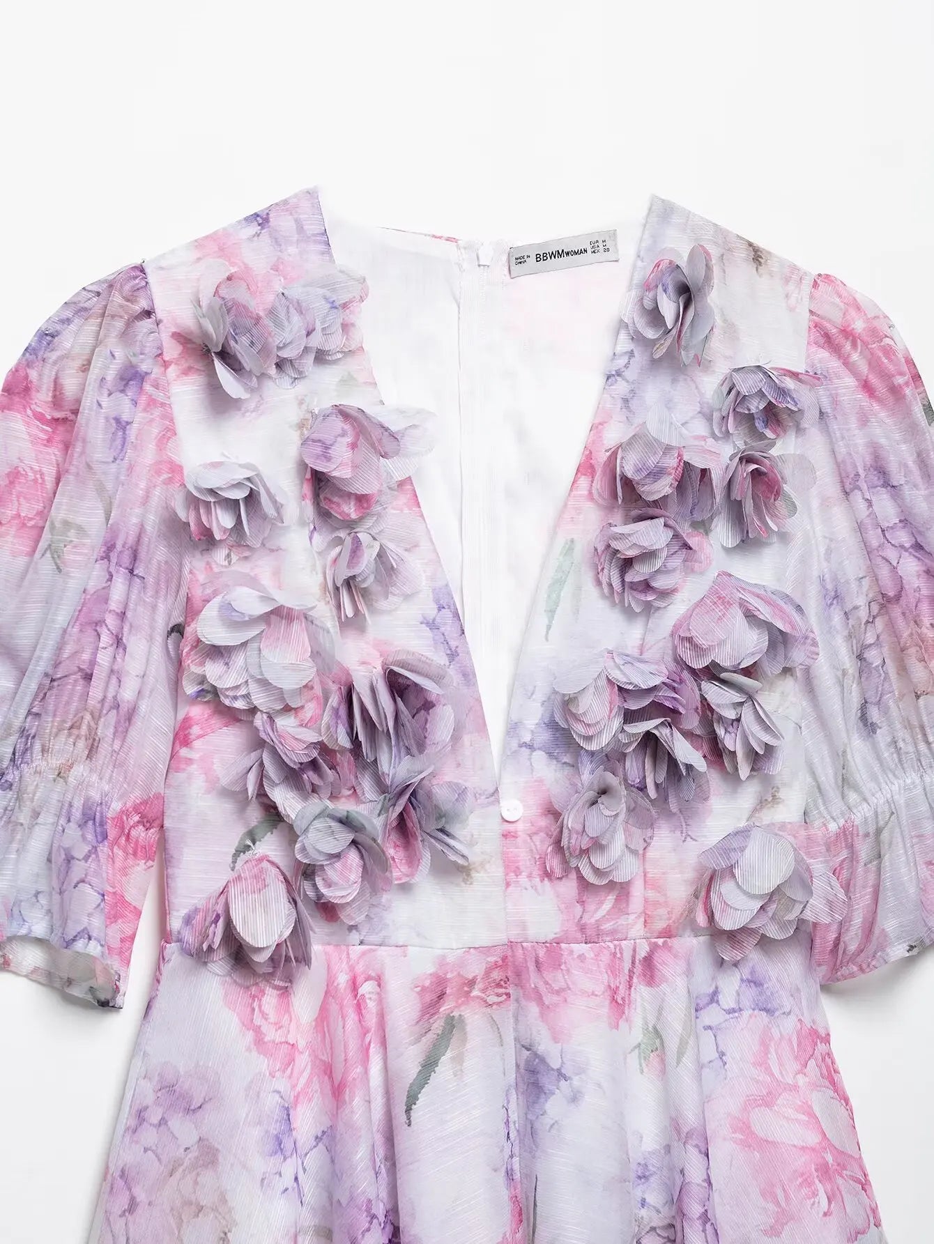Bloom Whisper Organza Dress