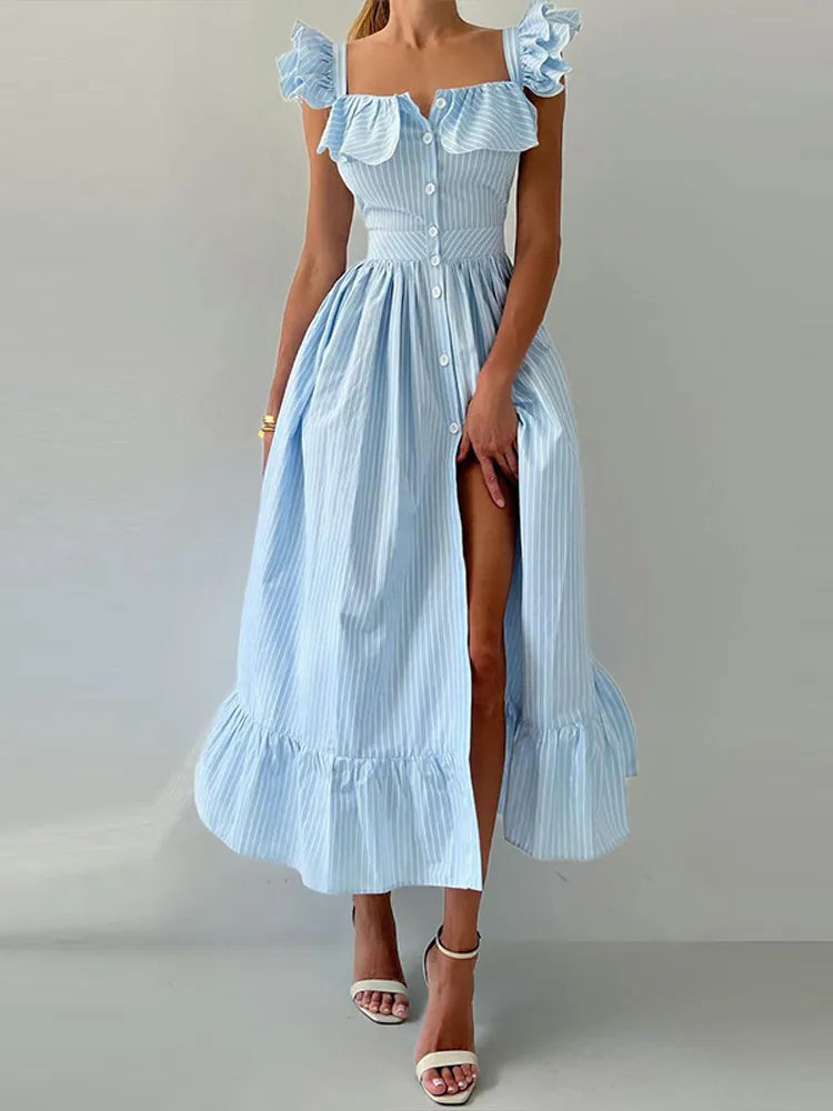 Ruffle Romance Maxi Dress