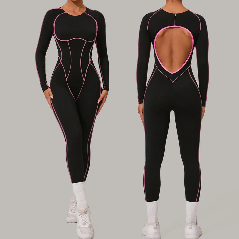Contour Long Sleeve Jumpsuit