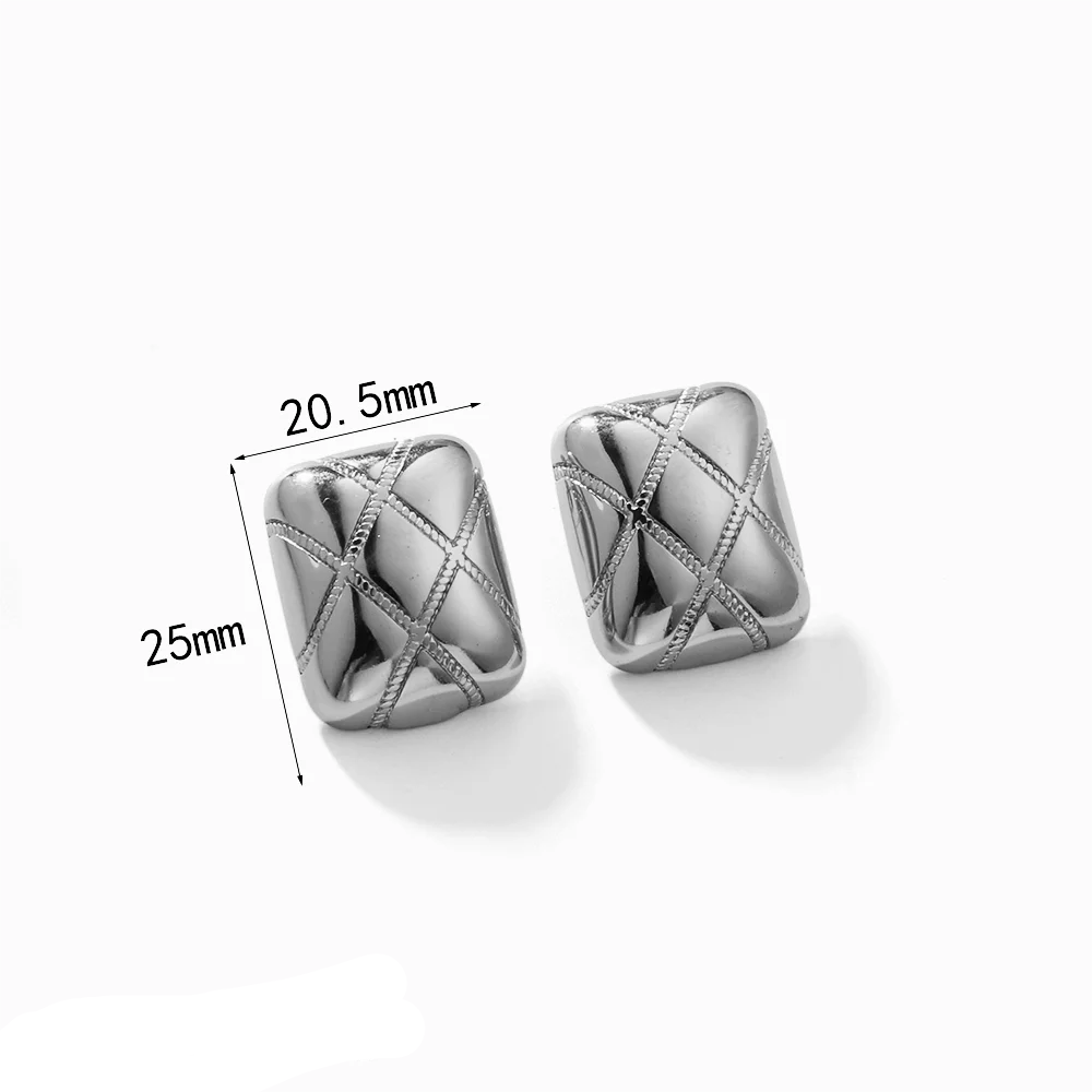 Retro Sculpted Statement Earrings