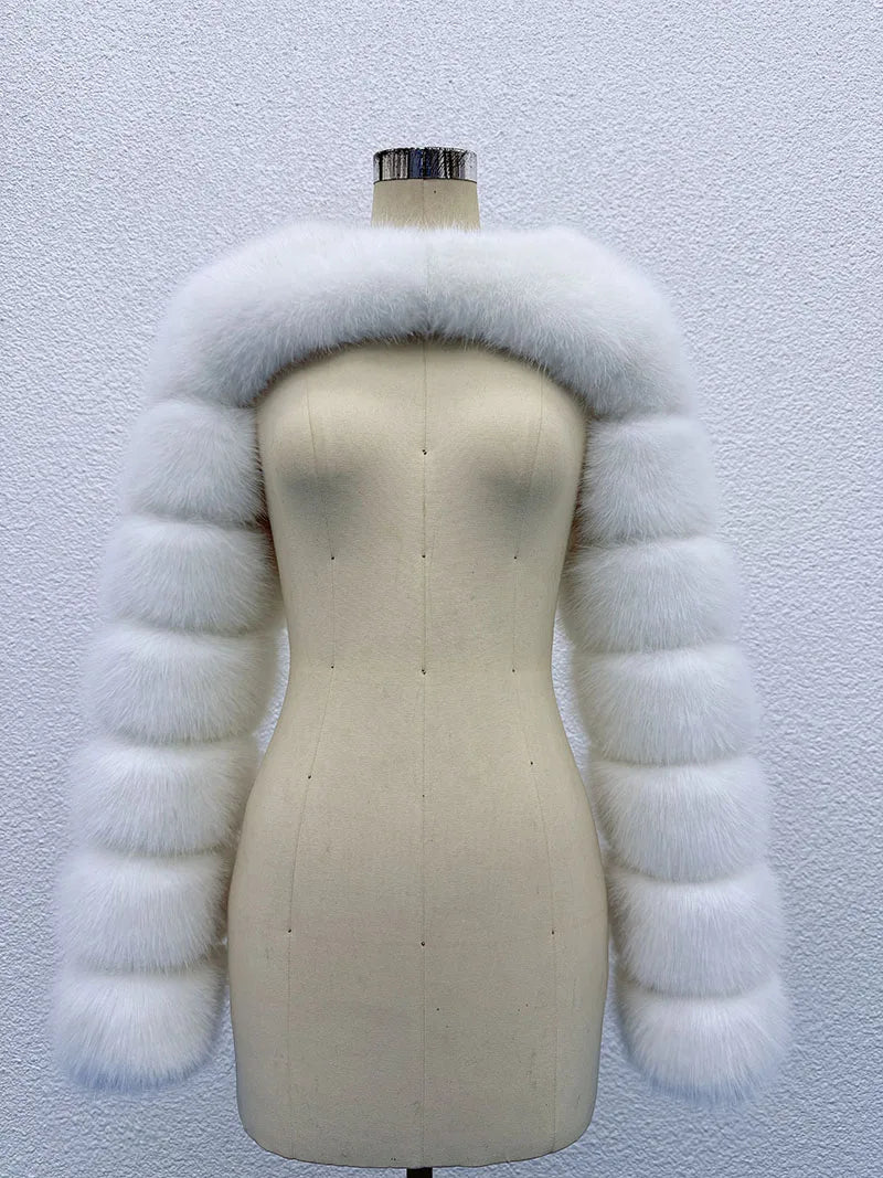 Luxe Shoulder Fur Bolero