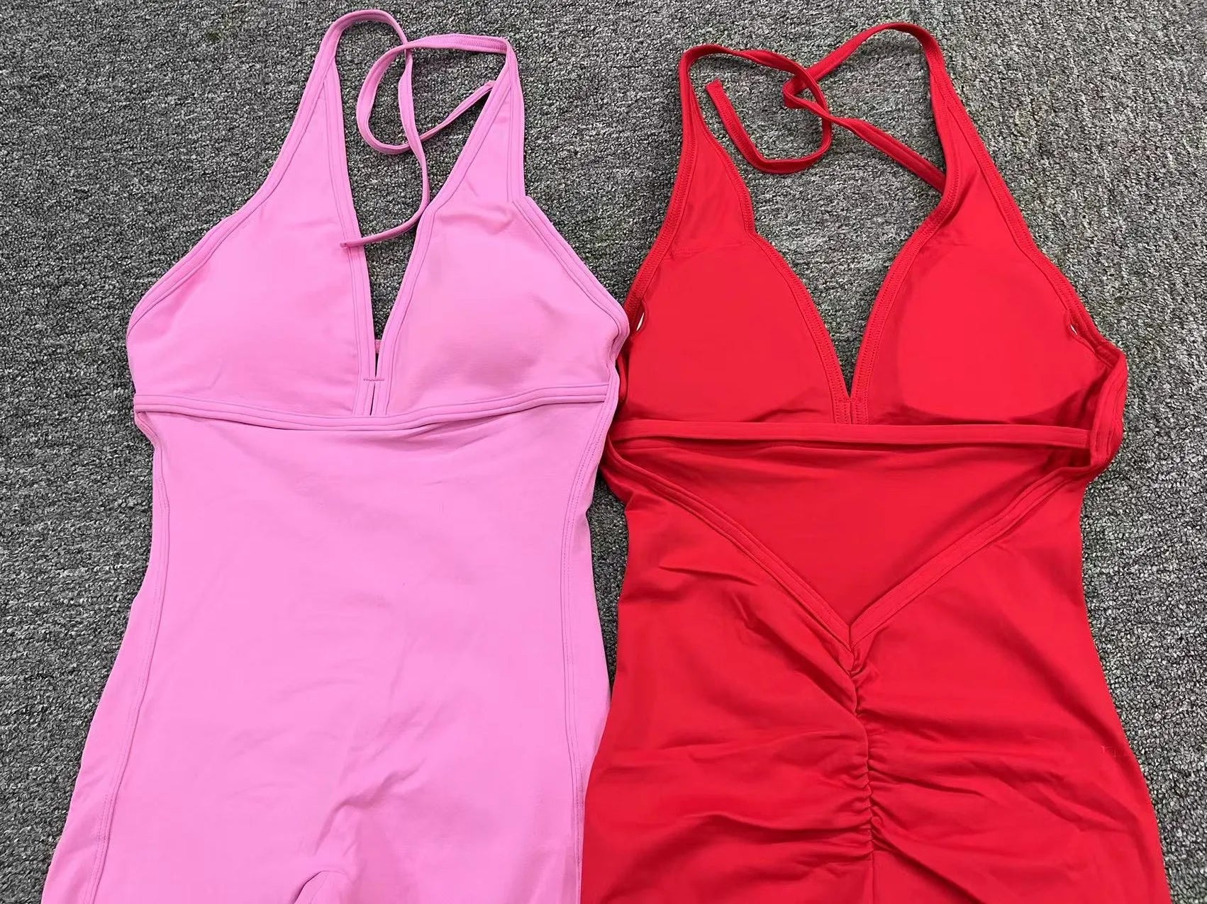 SculptFit Halter Jumpsuit