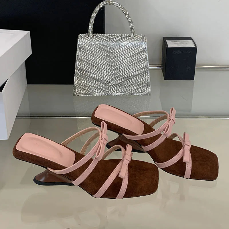 Strappy Block Heel Sandals
