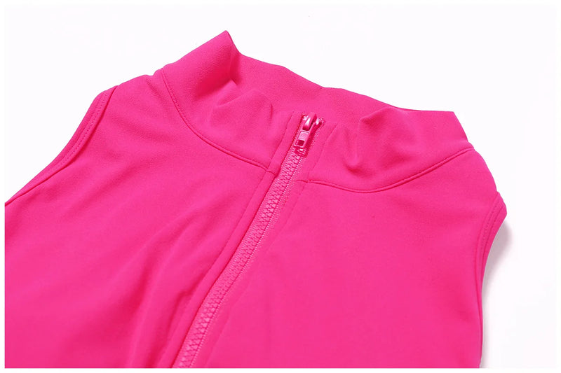 One Shoulder Biker Shorts Set