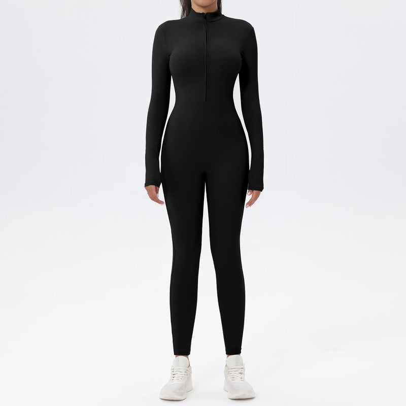 Flex Motion Zip Jumpsuit