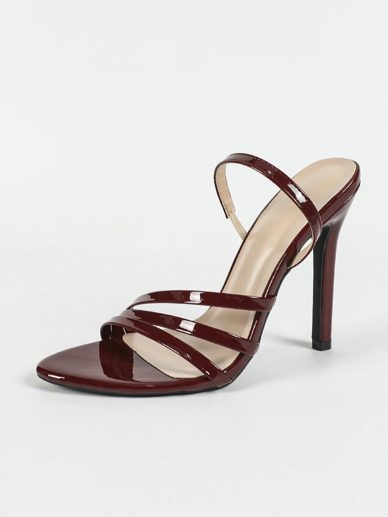 Strappy Slingback Stiletto Heels
