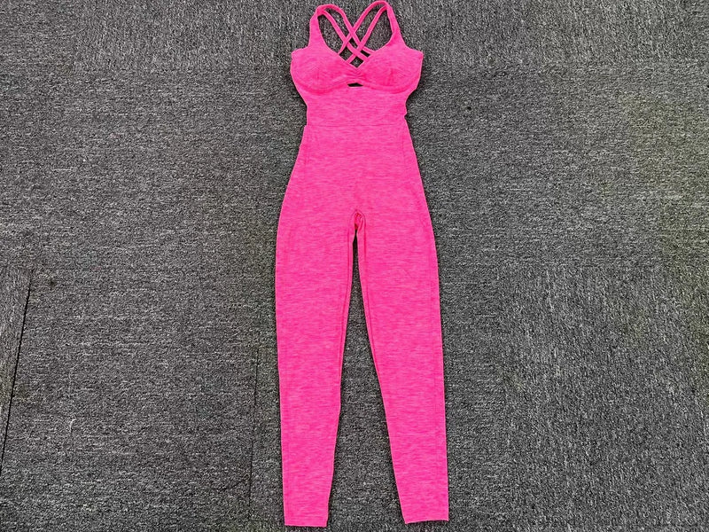 One-Piece Workout Jumpsuit
