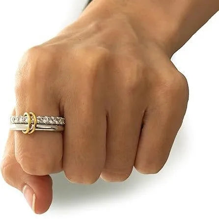 Radiant Harmony Gold Ring