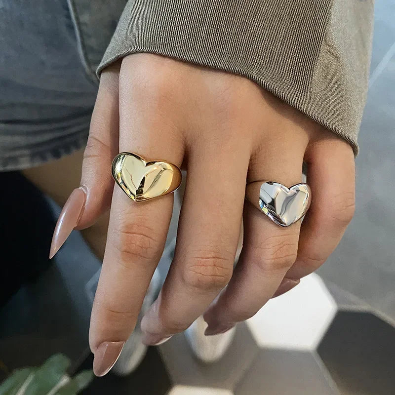Chunky Heart Ring