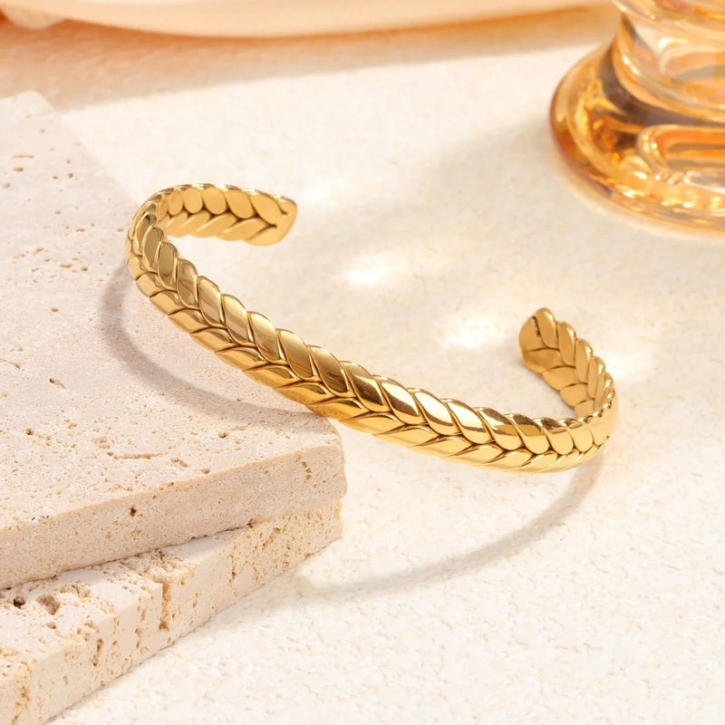 Wheat Pattern Bracelet