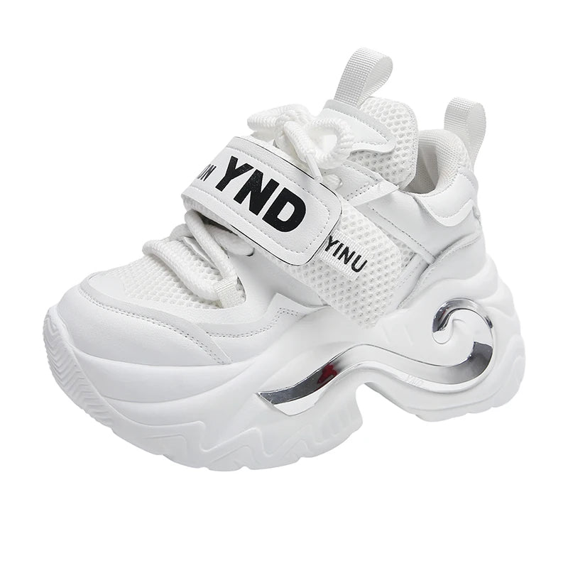 Metallic Arch Platform Sneakers