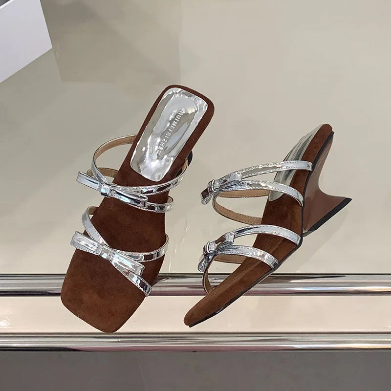 Strappy Block Heel Sandals