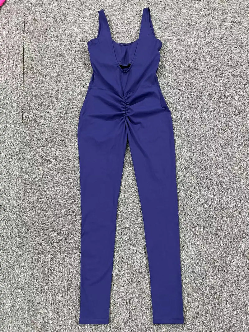 Women’s Backless Fitness Romper