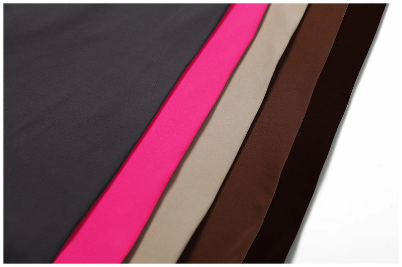 One Shoulder Biker Shorts Set