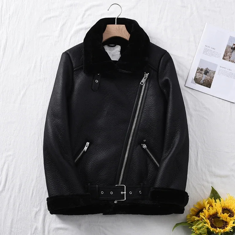 Urban Luxe Shearling Jacket