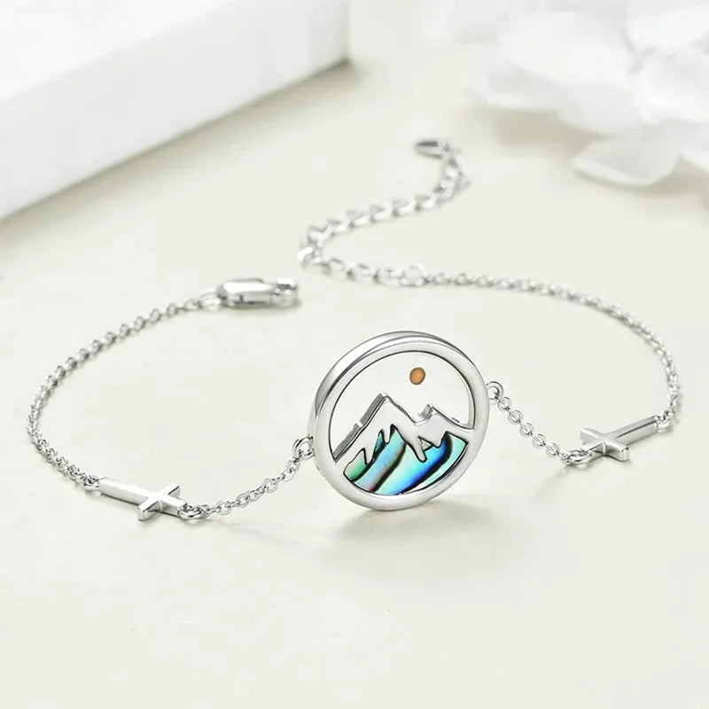Mountain Charm Bracelet
